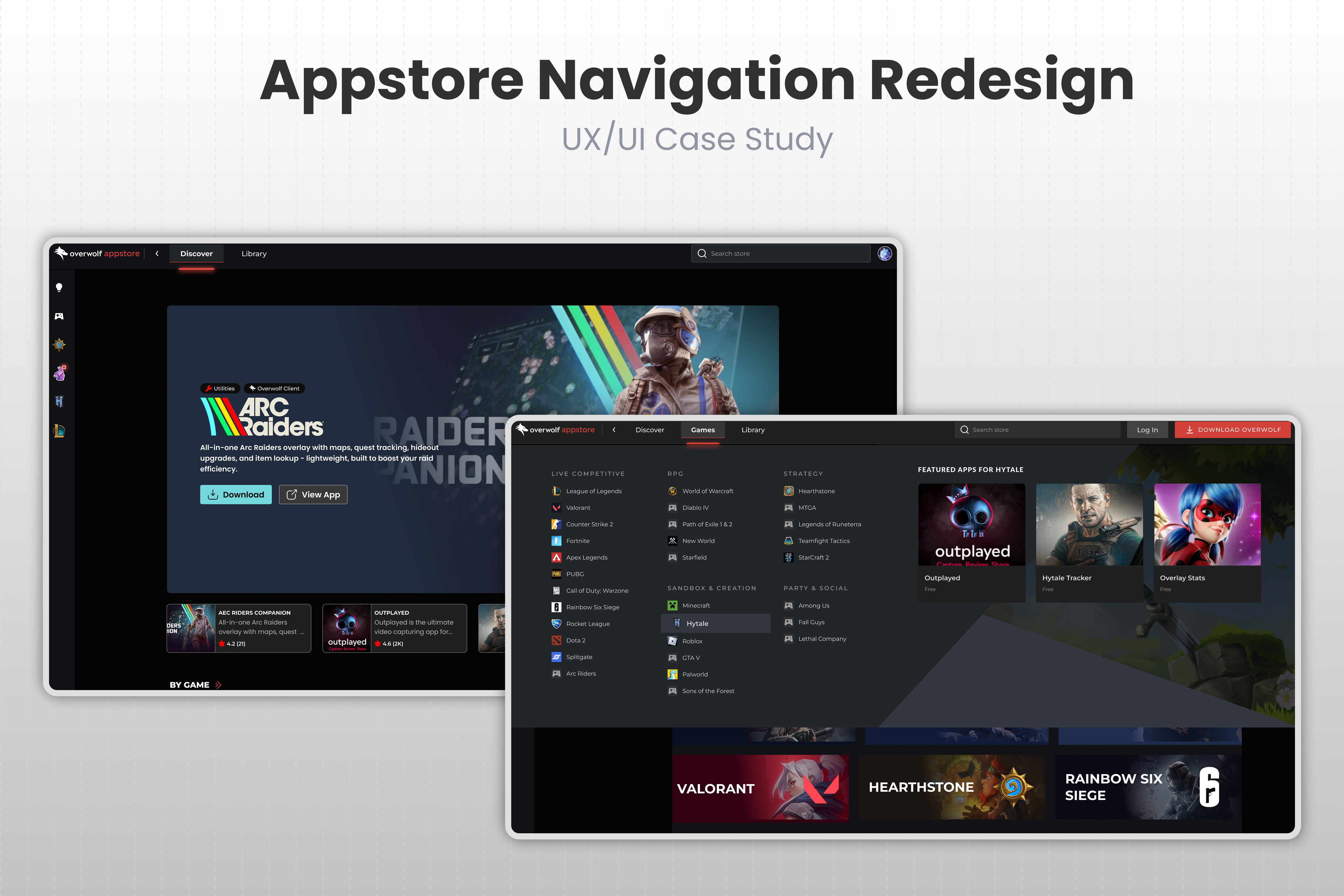 Navigation redesign project thumbnail